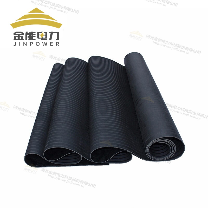 10KV5mm黑色平面絕緣橡膠墊